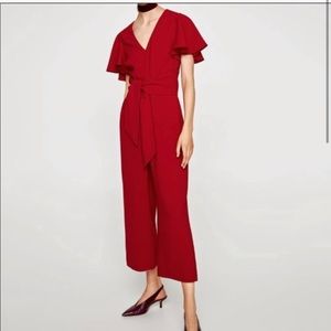Zara Red Jumpsuit